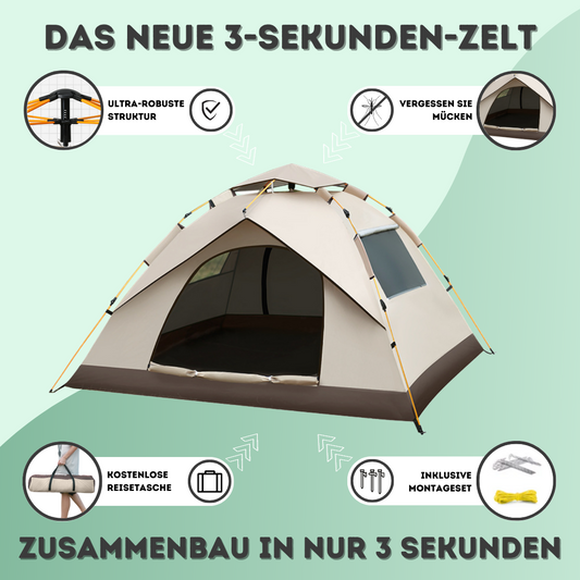 Trendo Sand - Das n1-Zelt in Deutschland